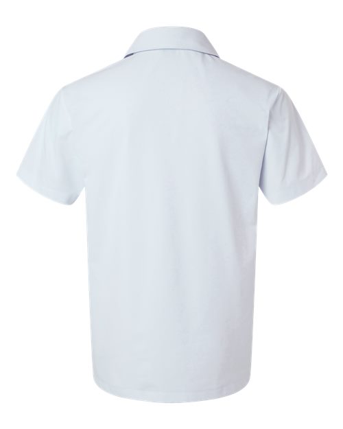 AllPro 41SP0, Men's Pro-flex Sorona Polo, White