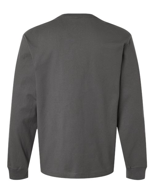BELLA + CANVAS 4651, Unisex 7.5 Oz Heavyweight Long Sleeve Tee, Asphalt