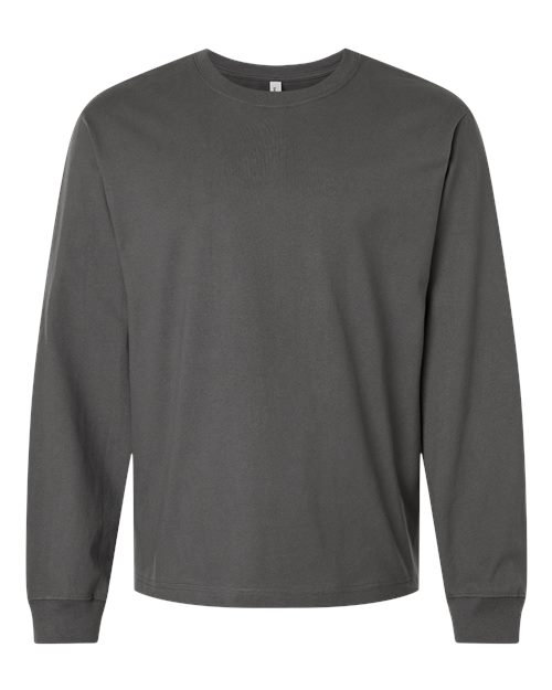 BELLA + CANVAS 4651, Unisex 7.5 Oz Heavyweight Long Sleeve Tee, Asphalt