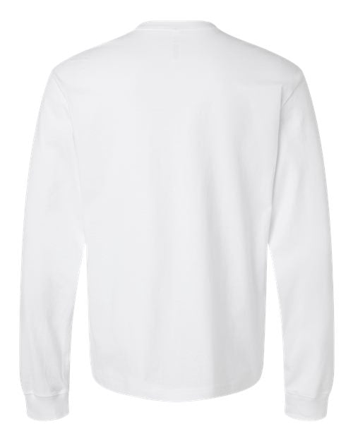 BELLA + CANVAS 4651, Unisex 7.5 Oz Heavyweight Long Sleeve Tee, White