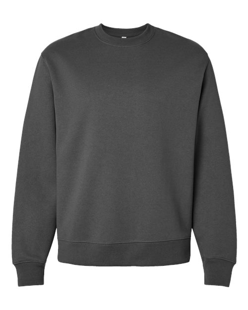 BELLA + CANVAS 4711, Unisex 10 Oz. Heavyweight Crewneck Sweatshirt, Asphalt