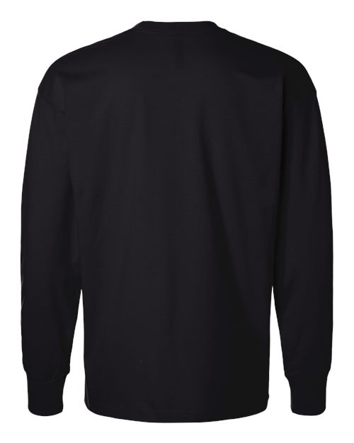 Next Level 7211, Unisex Heavyweight Long Sleeve Tee, Black