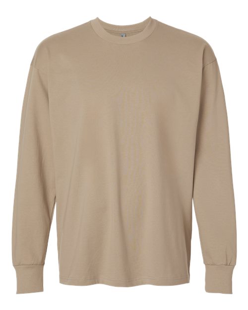 Next Level 7211, Unisex Heavyweight Long Sleeve Tee, Tan
