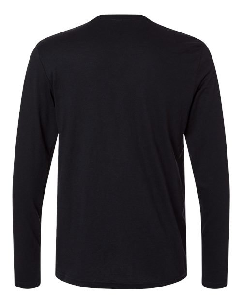 Next Level 6071, Unisex Triblend Long Sleeve Tee, Black