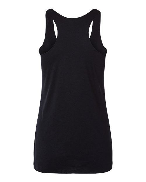 Next Level 6733, Women’s Triblend Racerback Tank, Black