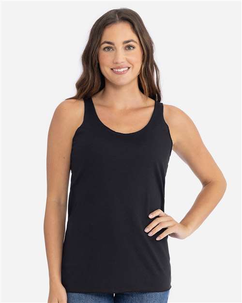 Next Level 6733, Women’s Triblend Racerback Tank, Black