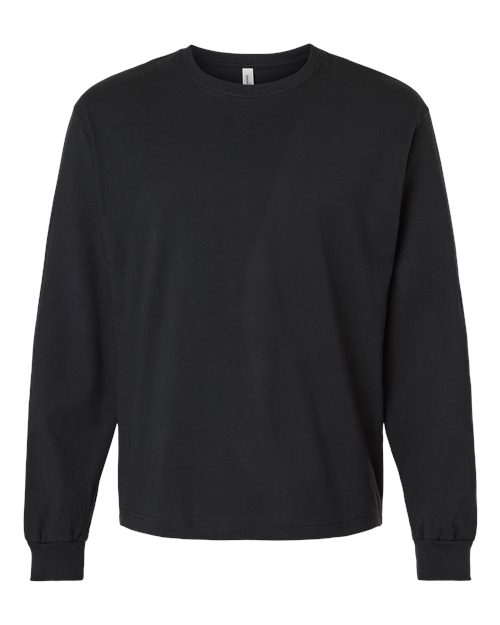 BELLA + CANVAS 3511, 6 Oz. Heavyweight Long Sleeve Tee, Vintage Black