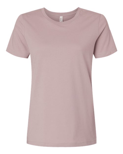 BELLA + CANVAS 6400, Women’s Relaxed Jersey Tee, Pink Gravel
