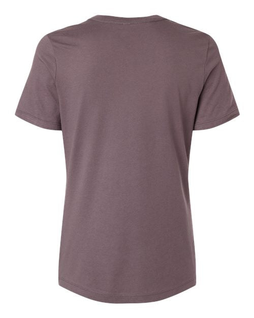 BELLA + CANVAS 6400, Women’s Relaxed Jersey Tee, Purple Storm