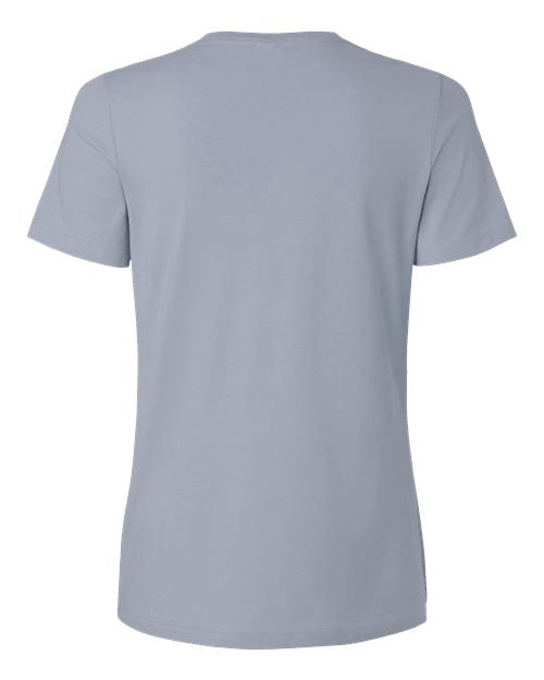 BELLA + CANVAS 6400, Women’s Relaxed Jersey Tee, Vintage Denim