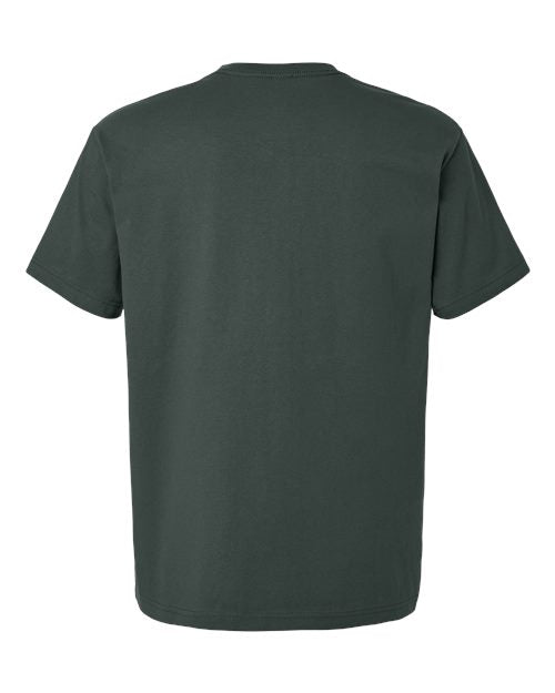 BELLA + CANVAS 4610, Unisex 7.5 Oz Heavyweight Tee, Hunter Green