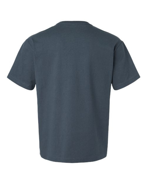 BELLA + CANVAS 4610, Unisex 7.5 Oz Heavyweight Tee, Vintage Navy