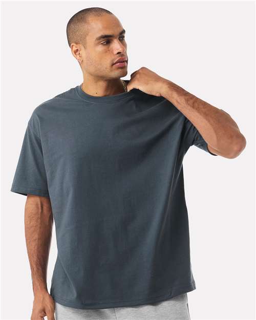 BELLA + CANVAS 4610, Unisex 7.5 Oz Heavyweight Tee, Vintage Navy