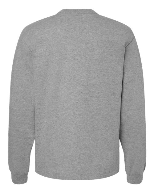 BELLA + CANVAS 4651, Unisex 7.5 Oz Heavyweight Long Sleeve Tee, Athletic Heather