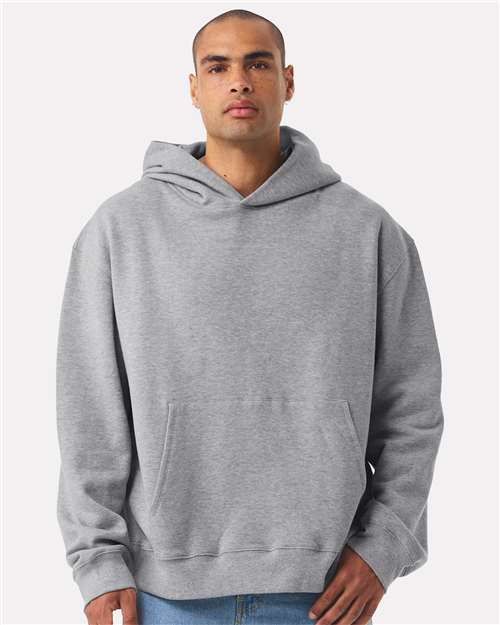 BELLA + CANVAS 4719, Unisex 10 Oz. Heavyweight Hoodie Sweatshirt, Athletic Heather