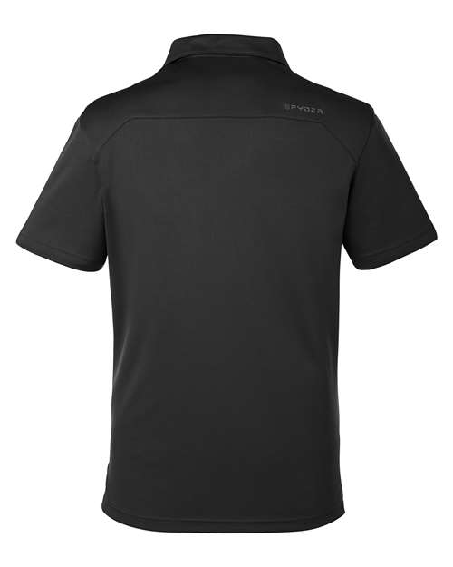 Spyder S16532, Men's Freestyle Polo, Black