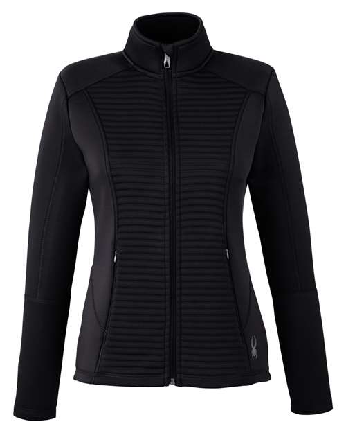 Spyder S16522, Women's Venom Full-zip Jacket, Black