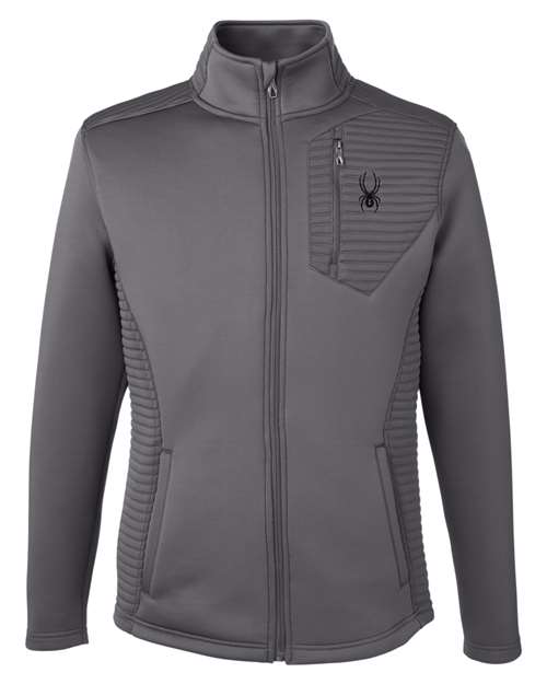 Spyder S16539, Men's Venom Full-zip Jacket, Polar
