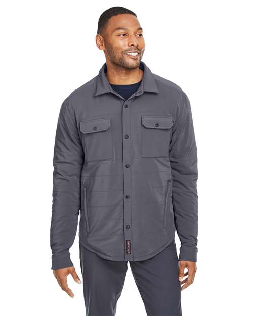 Men's Transit Shirt Jacket - - 12729 Polar 458A0 AB Retail Exclusive Brands CA New ab Jackets Mens & Unisex New AB Outerwear S&S Deep Deals S&S Exclusive Brands S17030 Shirt Jacket Spandex Spyder