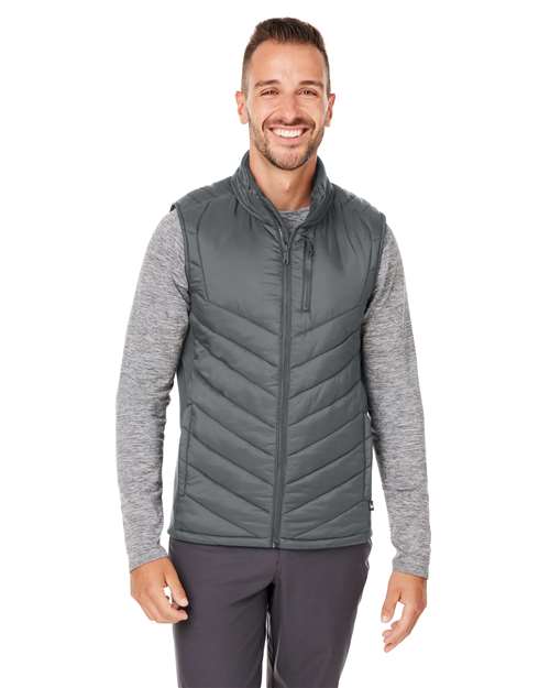 Men's Challenger Vest - - 12735 Polar 480A0 AB Retail Exclusive Brands CA New ab Jackets Mens & Unisex New AB Nylon Outerwear Puffers Recycled S&S Deep Deals S&S Exclusive Brands S17929 Spyder Vests