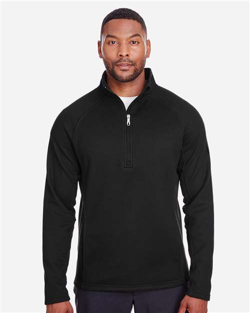 Spyder S16561, Men's Constant Half-zip Sweater Fleece Pullover, Black
