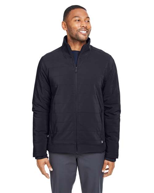 Men's Transit Jacket - - 12756 Black 463A0 AB Retail Exclusive Brands CA New ab Full-Zips Jackets Mens & Unisex New AB Outerwear S&S Deep Deals S&S Exclusive Brands S17302 Spandex Spyder Zips