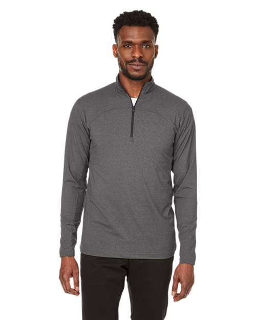 Men's Spyre Quarter-Zip Pullover - - 12759 Black Frost 474A0 AB Retail Exclusive Brands CA New ab Jackets Mens & Unisex New AB Pullovers Quarter-Zips S&S Exclusive Brands S17916 Spandex Spyder Sun/UV Protection Tops Visible Logos Zips