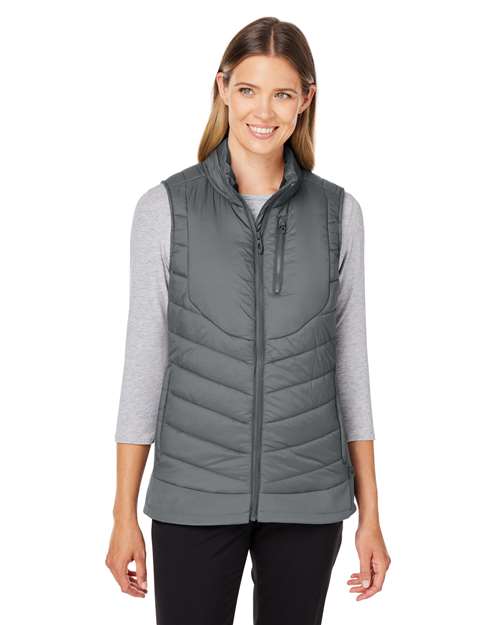 Women's Challenger Vest - - 12769 Polar 481A0 AB Retail Exclusive Brands CA New ab Full-Zips New AB Nylon Outerwear Pockets Polyester Puffers Recycled S&S Deep Deals S&S Exclusive Brands S17930 Sleeveless Spandex Spyder Vests Womens