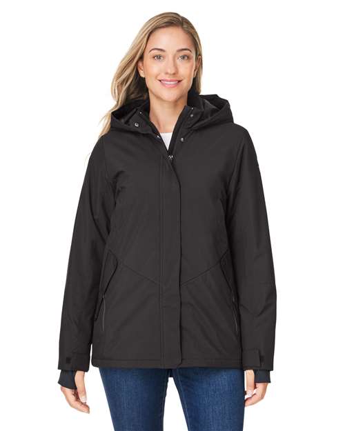 Women's Convert Insulated Jacket - - 12775 Black 512A0 AB Retail Exclusive Brands CA New ab Full-Zips New AB Outerwear Polyester - 100% Rain Coats Recycled S18098 Spyder Womens Zips