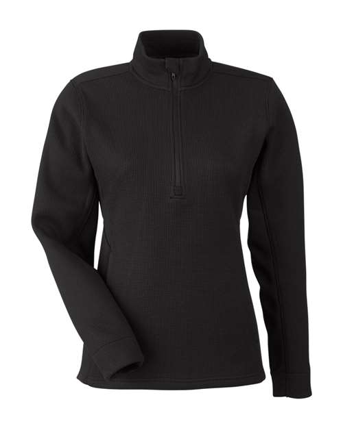 Spyder S18092, Women's Constant Canyon Quarter-zip Pullover, Black