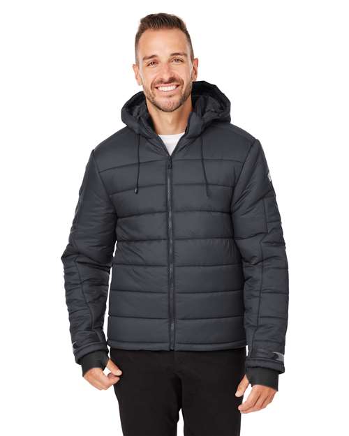 Men's Summit Challenger Jacket - - 12790 Black 484A0 AB Retail Exclusive Brands CA New ab Full-Zips Jackets Mens & Unisex New AB Nylon Outerwear Puffers Recycled S&S Deep Deals S&S Exclusive Brands S17933 Spyder Zips