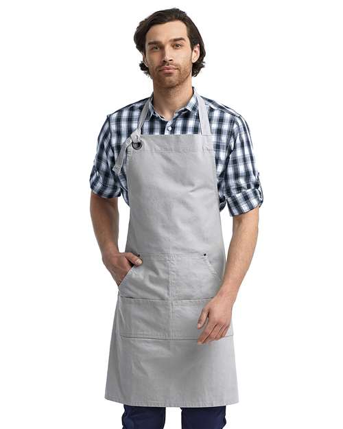Calibre Heavy Cotton Canvas Pocket Apron - - 13095 Silver One Size 391A1 9-9.9 oz Accessories Adjustable Aprons Artisan Collection by Reprime CA New ab Canvas Cotton - 100% Mens & Unisex New AB Pockets RP137 Uniforms Workwear
