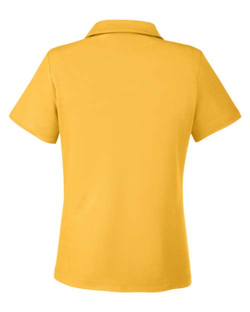 CORE365 CE112W, Women's Fusion Chromasoft Pique Polo, Campus Gold