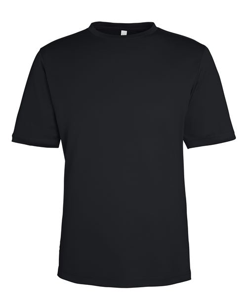 CORE365 CE10, Unisex Capital Performance T-shirt, Black