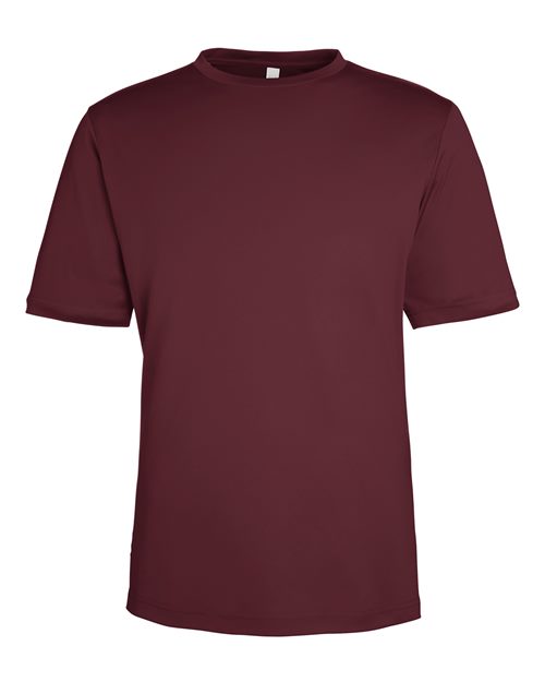 CORE365 CE10, Unisex Capital Performance T-shirt, Burgundy