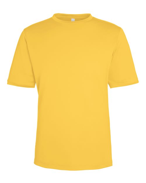 CORE365 CE10, Unisex Capital Performance T-shirt, Campus Gold