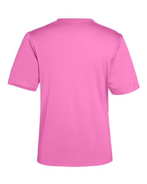 CORE365 CE10, Unisex Capital Performance T-shirt, Charity Pink
