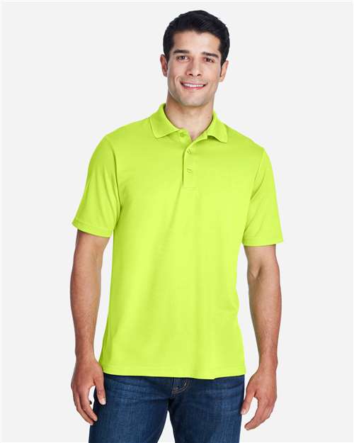 CORE365 88181, Men's Origin Performance Piqué Polo, Safety Yellow