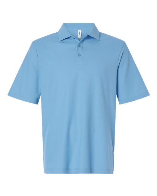 CORE365 CE106, Men's Resolve Cvc Performance Pique Polo, Columbia Blue