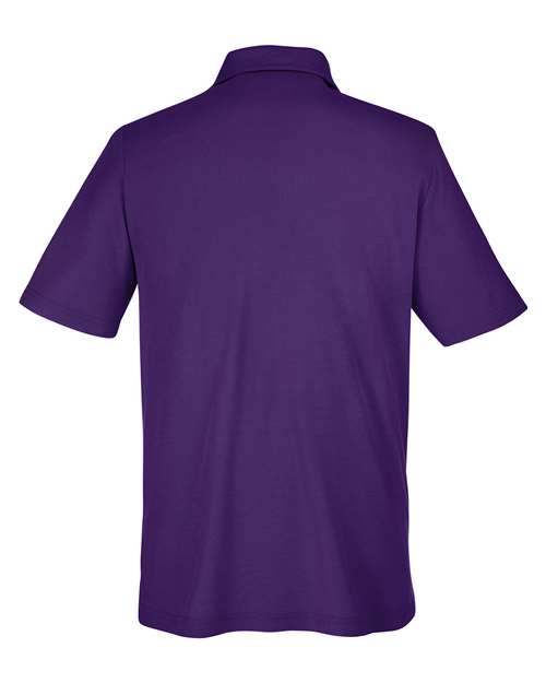 CORE365 CE112, Men's Fusion Chromasoft Pique Polo, Campus Purple