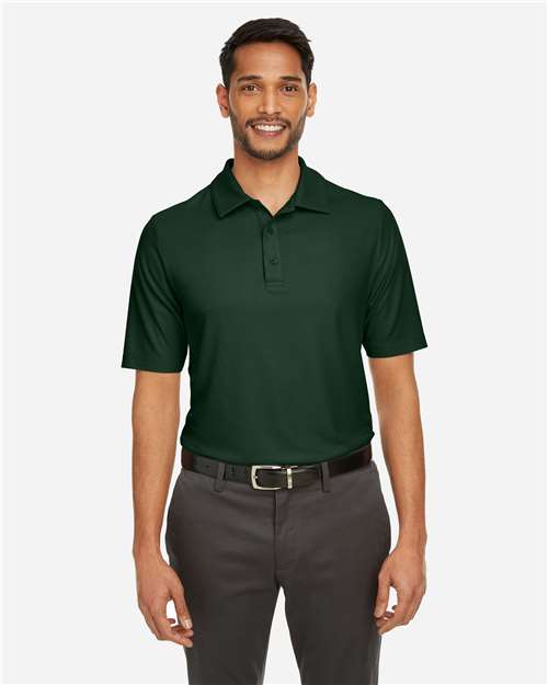 CORE365 CE112, Men's Fusion Chromasoft Pique Polo, Forest