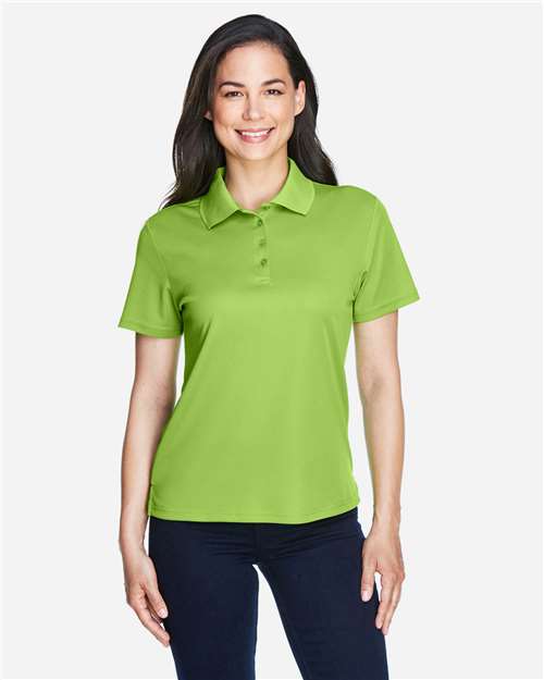 CORE365 78181, Women's Origin Performance Piqué Polo, Acid Green