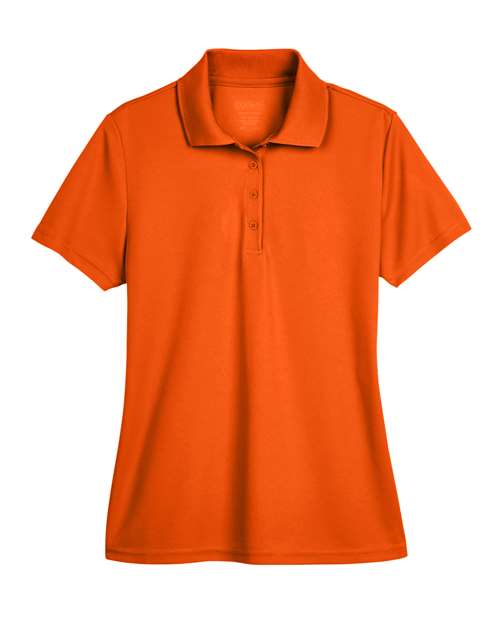 CORE365 78181, Women's Origin Performance Piqué Polo, Campus Orange