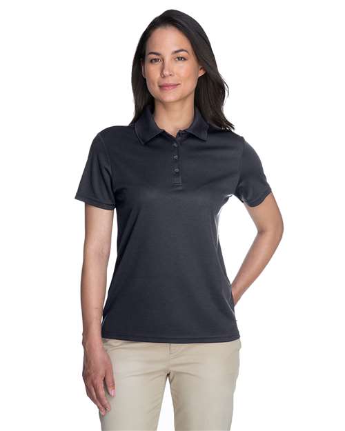 Women's Origin Performance Piqué Polo - Carbon -  - 13179