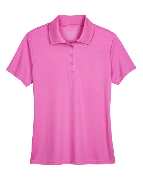 CORE365 78181, Women's Origin Performance Piqué Polo, Charity Pink