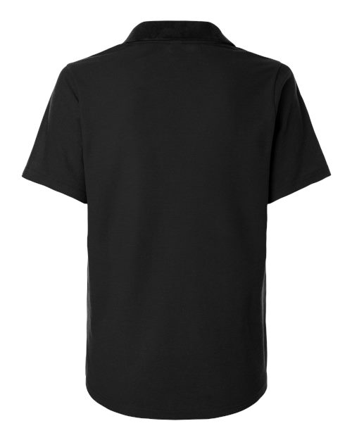 CORE365 CE106W, Women's Resolve Cvc Performance Pique Polo, Black
