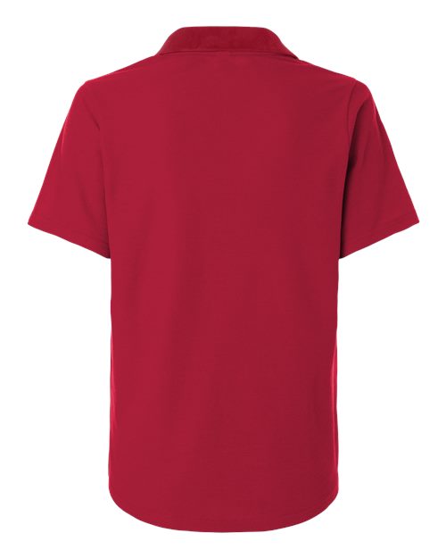 CORE365 CE106W, Women's Resolve Cvc Performance Pique Polo, Classic Red