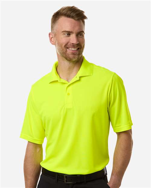 CORE365 CE108, Men's Nova Performance Pique Polo, Safety Yellow