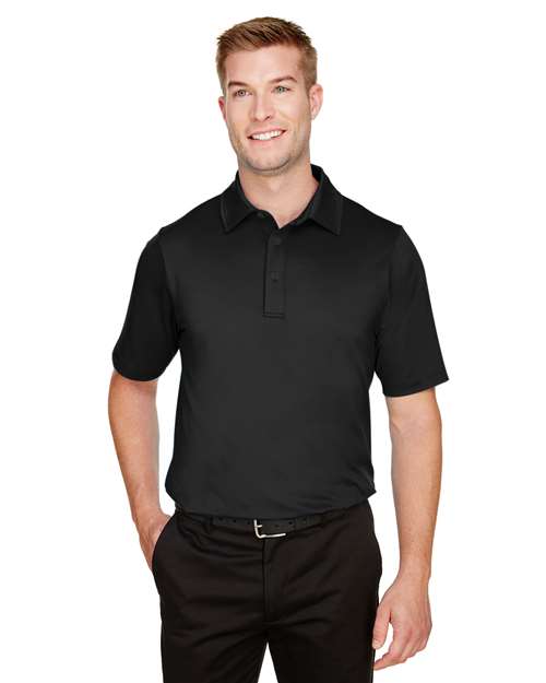 Men's CrownLux Performance® Range Flex Polo - - 13200 Black 643B2 7-7.9 oz AB Exclusive Brands CA New ab Devon & Jones DG21 Mens & Unisex Moisture-Management New AB Performance Polos Polos & Knits Polyester S&S Exclusive Brands Short Sleeves Side Seams Spandex Sport Shirts Sun/UV Protection Tops