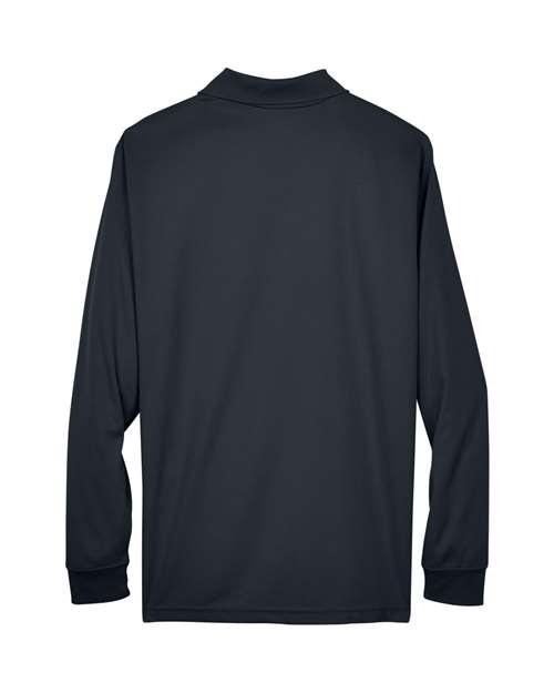 CORE365 88192, Men's Pinnacle Performance Long Sleeve Piqué Polo, Carbon